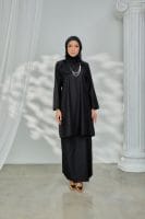 Kurung Pahang - Black