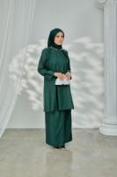 Kurung Pahang - Emerald Green