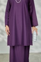 Kurung Pahang - Purple