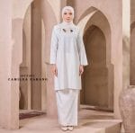 Kurung Pahang - White