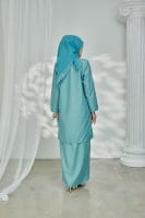 Kurung Pahang - Ash Blue