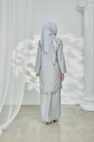 Kurung Pahang - Light Grey